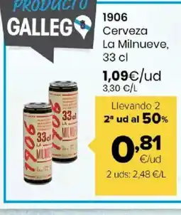 Autoservicios Familia 1906 Cerveza La Milnueve oferta