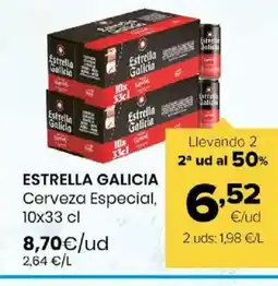 Autoservicios Familia ESTRELLA GALICIA Cerveza Especial oferta