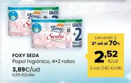 Autoservicios Familia FOXY SEDA Papel higiénico oferta