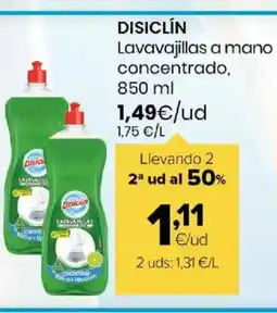 Autoservicios Familia DISICLÍN Lavavajillas a mano concentrado oferta