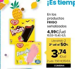Autoservicios Familia FRIGO En los productos oferta