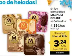 Autoservicios Familia MAGNUM DOUBLE En los bombones oferta