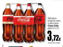 UDACO COCA-COLA Refresco original zero o zero zero oferta
