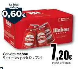 UDACO MAHOU Cerveza 5 estrellas oferta