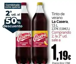 UDACO LA CASERA Tinto de verano oferta