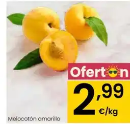 Eroski Melocotón amarillo oferta