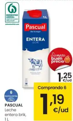 Eroski PASCUAL Leche entera oferta