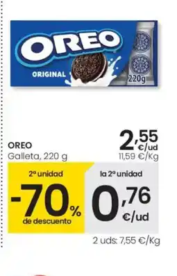 Eroski OREO Galleta oferta