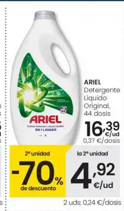 Eroski ARIEL Detergente Liquido Original 44 dosis oferta