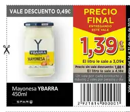 SPAR YBARRA Mayonesa oferta