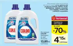 Caprabo COLOn Detergent en gel oferta