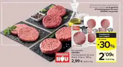 Caprabo EROSKI Hamburguesa de boví Black Angus oferta