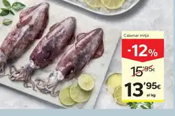 Caprabo Calamar mitjà oferta