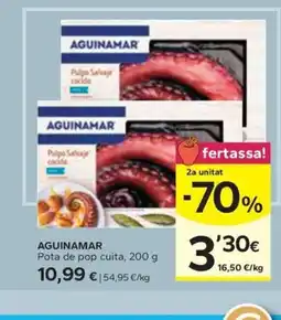 Caprabo AGUINAMAR Pota de pop cuita oferta