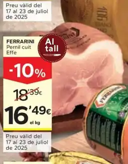 Caprabo FERRARINI Formatge parmesà oferta