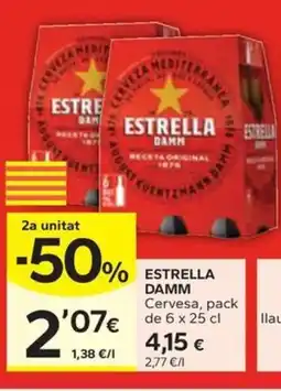 Caprabo ESTRELLA DAMM Cervesa oferta