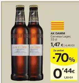 Caprabo AK DAMM Cervesa Lager oferta