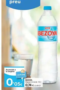 Caprabo BEZOYA Aigua mineral oferta