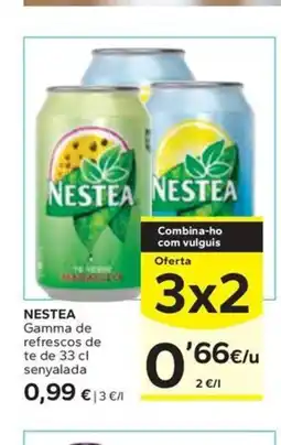 Caprabo NESTEA Gamma de refrescos oferta