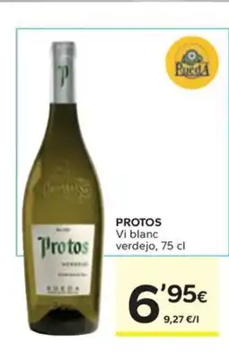 Caprabo PROTOS Vi blanc verdejo oferta