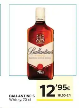 Caprabo BALLANTINE'S Whisky oferta