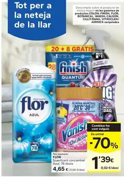 Caprabo FLOR Suavitzant concentrat oferta