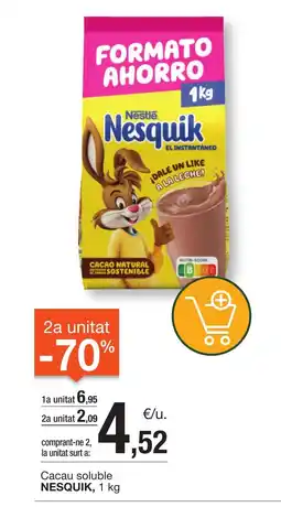 BonpreuEsclat NESQUIK cacau soluble oferta