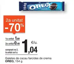 BonpreuEsclat OREO Galetes de cacau farcides de crema oferta