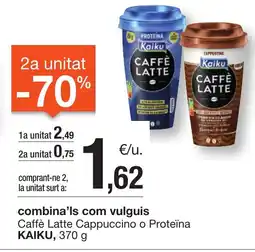 BonpreuEsclat KAIKU Caffè Latte Cappuccino o Proteïna oferta