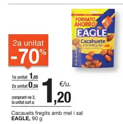 BonpreuEsclat EAGLE Cacahuete a la miel y sal oferta