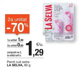 BonpreuEsclat LA SELVA Pernil cuit extra oferta