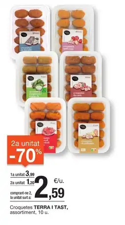 BonpreuEsclat TERRA I TAST Croquetes assortiment oferta