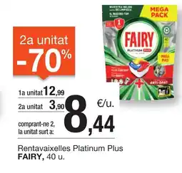 BonpreuEsclat FAIRY Rentavaixelles Platinum Plus oferta