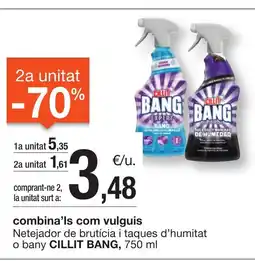 BonpreuEsclat CILLIT BANG Netejador de brutícia i taques d'humitat o bany oferta