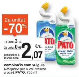 BonpreuEsclat PATO Netejador per a WC frescor o oceà oferta