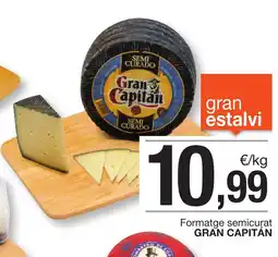 BonpreuEsclat GRAN CAPITÁN Formatge semicurat oferta