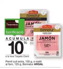 BonpreuEsclat ARGAL Pernil cuit extra oferta