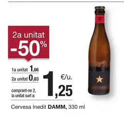BonpreuEsclat DAMM Cervesa Inedit oferta