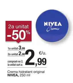 BonpreuEsclat NIVEA Crema hidratant original oferta
