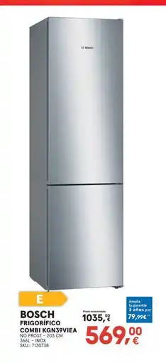 Worten BOSCH Frigorífico combi KGN39VIEA oferta