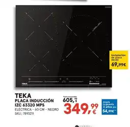 Worten TEKA Placa inducción izc 63320 mps oferta