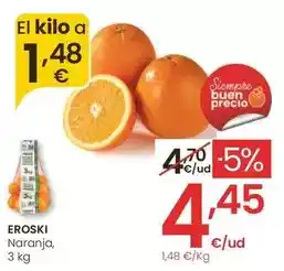 Eroski Eroski - naranja oferta