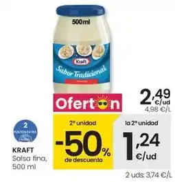 Eroski Kraft - salsa fina oferta