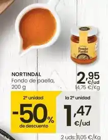 Eroski Nortindal - fondo de paella oferta