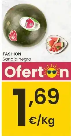 Eroski Fashion - sandía negra oferta