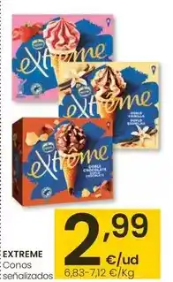 Eroski Extreme - conos oferta