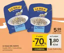 Eroski La gula del norte - gulas y cazuelitas oferta