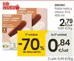 Eroski Eroski - polos nata y choco oferta