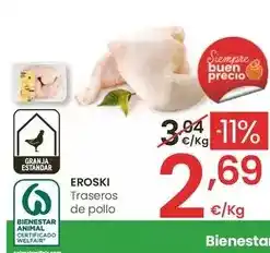 Eroski Eroski - traseros de pollo oferta