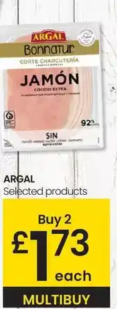 Eroski Argal - selected products oferta